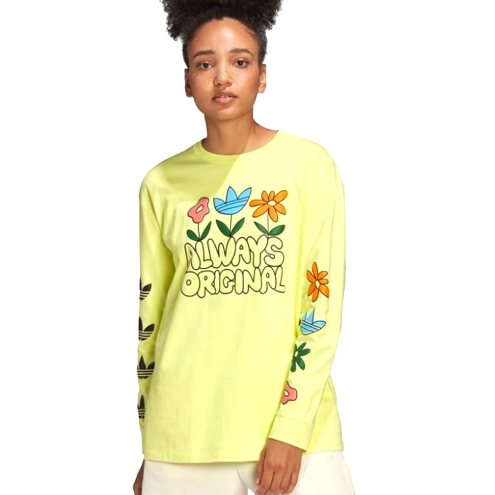 Adidas ALWAYS ORIGINAL GRAPHIC LONG SLEEVE TEE